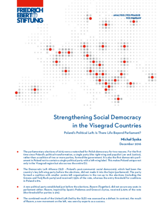 Strengthening social democracy in the Visegrad countries