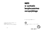 NATO w systemie bezpieczeństwa europejskiego