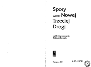 Spory wokół nowej trzeciej drogi
