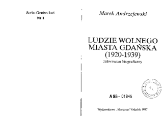 Ludzie Wolnego Miasta Gdańska